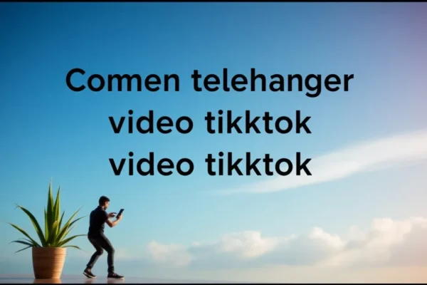 Comment telecharger video tiktok facilement et rapidement