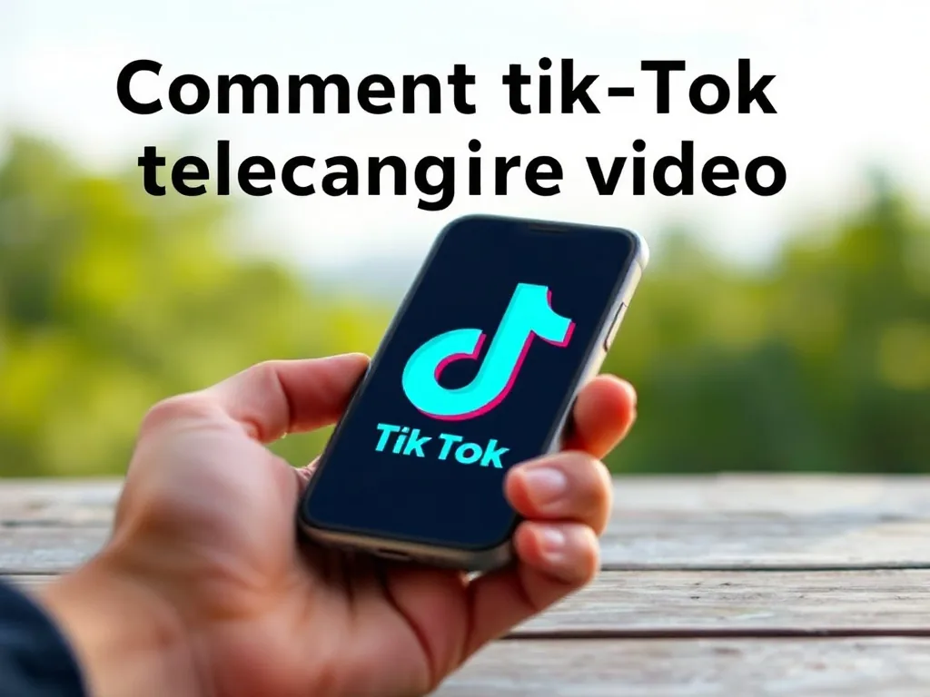 Comment tik tok telecharger video facilement et rapidement