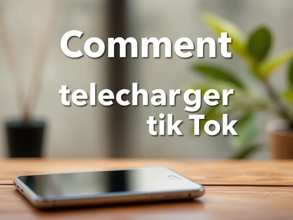 Comment telecharger video tik tok facilement et rapidement