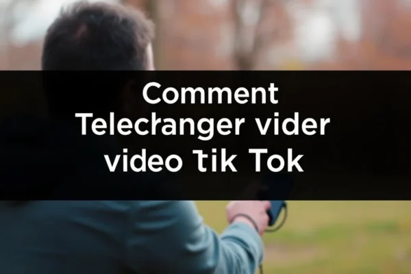 Comment telecharger video tik tok facilement et rapidement