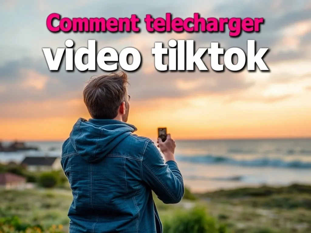 Comment telecharger video tiktok facilement et rapidement