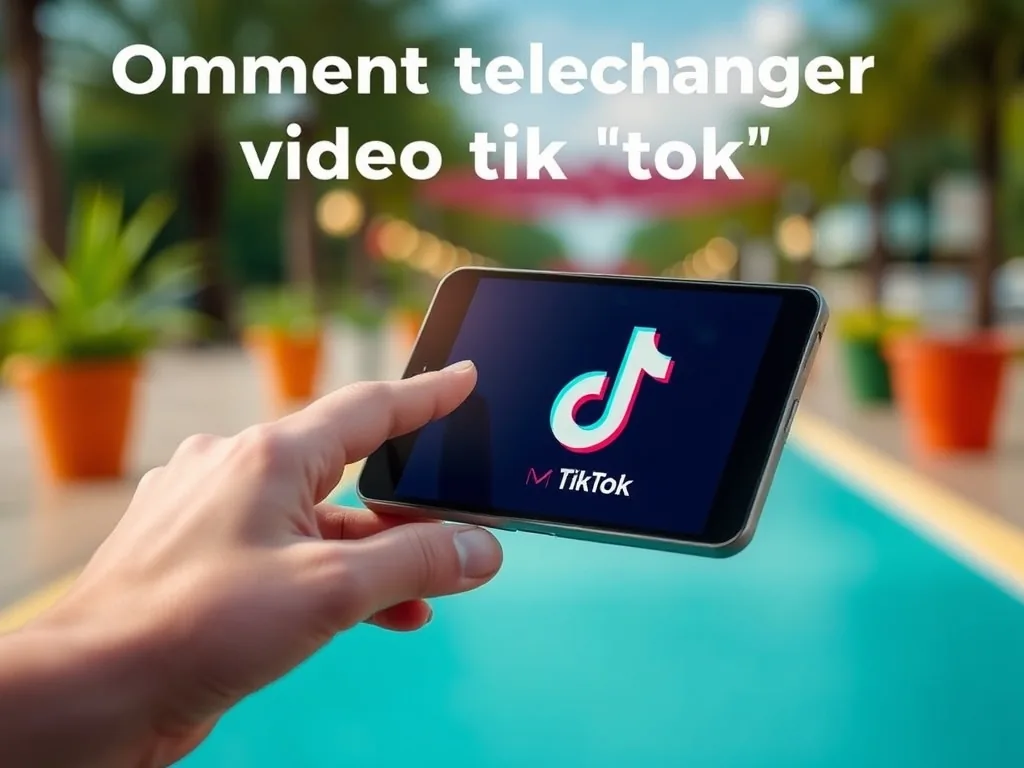 Comment telecharger video tik tok facilement et rapidement