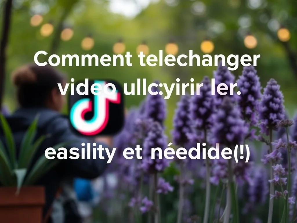 Comment telecharger video tik tok facilement et rapidement